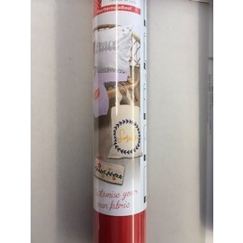 Flex thermo-adhésif 30,5x122cm mat rood