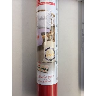 Flex thermo-adhésif 30,5x122cm mat rood