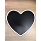 Krijtbord hartvorm 30x27x0,5cm