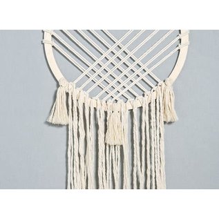 katoenen koord met dubbele twist 4mm 33m 250g. Ecru