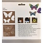 Sjabloon vlinder 20x20cm 2delig