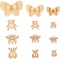 Houten mini insecten 33st.