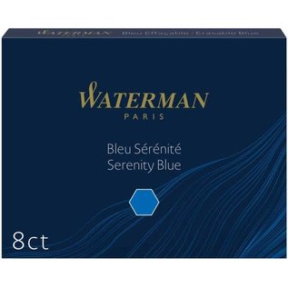Waterman Inktpatronen Waterman blauw 8st.