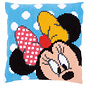 Disney Kruissteekkussen kit Disney Minnie kiekeboe