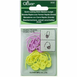 Clover STEKENMARKEERRINGEN QUICK LOCK Large 12st.