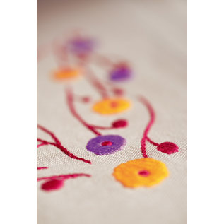 Vervaco Loper kit Speelse bloemen