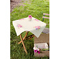 Tafelkleed kit Boeket van bloemen ca. 80 x 80 cm