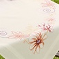 Tafelkleed kit Boeket met magnolia ca. 80 x 80 cm