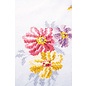 Vervaco Tafelkleed kit Kleurige bloemen ca. 80 x 80 cm
