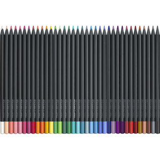 Faber-Castell Kleurpotloden Faber-Castell Black Edition in kartonnen etui 36 stuks