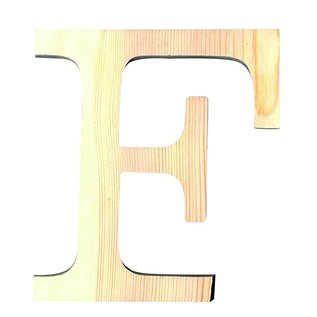 HOUTEN GROTE LETTER F