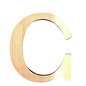 HOUTEN GROTE LETTER C