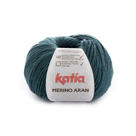 Katia MERINO ARAN 44 Donker turquoise bad 40043