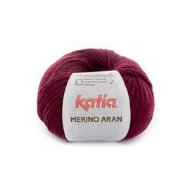 Katia MERINO ARAN 23 Donker wijnrood bad 24460