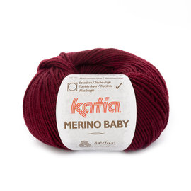 Katia MERINO BABY 62 Granate bad 26917