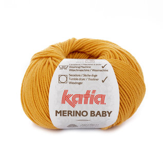 Katia MERINO BABY 71 Mosterdgeel bad 10196