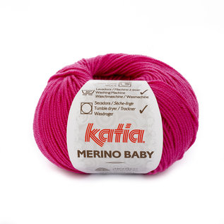 Katia Copy of MERINO BABY 60 Fucsia bad 10193