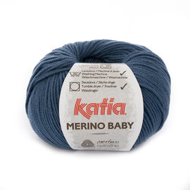 Katia MERINO BABY 84 Nachtblauw bad 28215