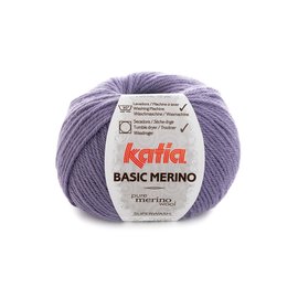 Katia Basic  Merino 50g 76  Lila bad 27187A