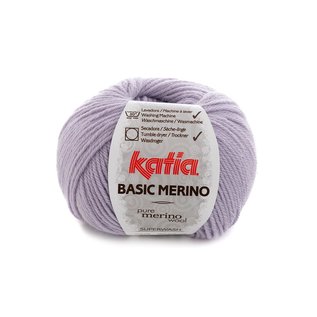 Katia BASIC MERINO 77 Licht lila bad 39365