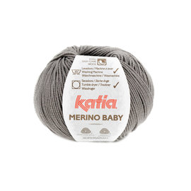 Katia MERINO BABY 50g 95 Steengrijs bad 24237A