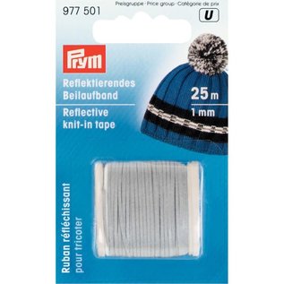 prym REFLECTEREND MEELOOPBAND 1,0 mm  25m