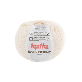 Katia BASIC MERINO 83 ecru-roze bad 43164A