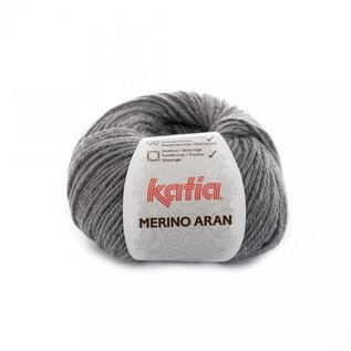 Katia MERINO ARAN 69 Medium grijs bad 42077