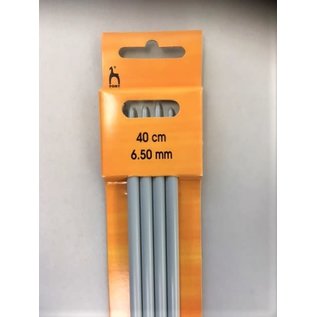 Pony Breinaalden 4-Stel zonder knop 6,50mm - 40cm - Pony