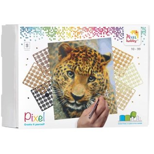 PixelHobby Pixel kit luipaard | 9 basisplaten