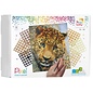 PixelHobby Pixelpakket 9 basisplaten en ± 170 pixelmatjes - Luipaard
