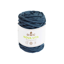 DMC Nova Vita 250g 076 Jeans blauw Recycled Cotton bad 114