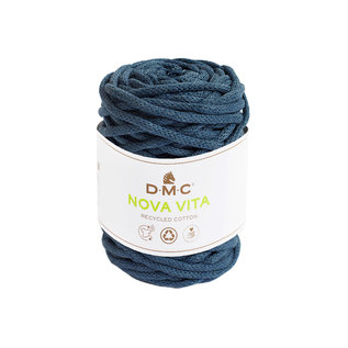 DMC Nova Vita 250g 076 Jeans blauw Recycled Cotton bad 114