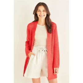 Patroon - Gilet Lang model vrouw  Natura - EN/NL/GE
