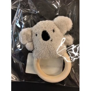 Bijtring mini Koala Grijs