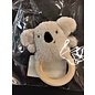 Bijtring mini Koala Grijs
