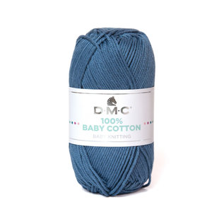 DMC 100% Baby Cotton  750 Blauw-groen bad 1007