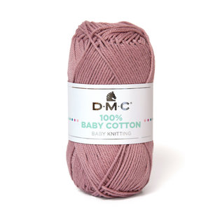 DMC 100% Baby Cotton 768 Oud roze bad 8108