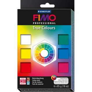 Fimo FIMO professional "True Colours" 6x85g.