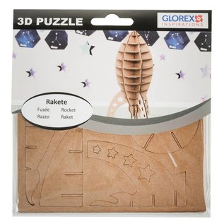 3D-puzzel rakket