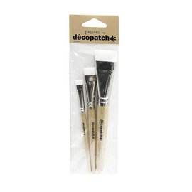 Decopatch Decopatch - Penseelset nylon 3st.