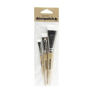 Decopatch Decopatch - Penseelset nylon 3st.