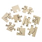 Rayher Houten puzzel PAARD, 17,6x14,7cm, om te kleuren