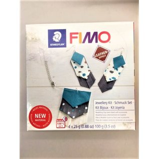 Fimo Leather-effect Diy set - Jewellery kit