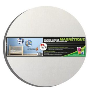 Canvas Magnetisch Rond D: 45 cm