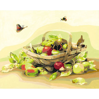 Painting by Number kit Mand met appels