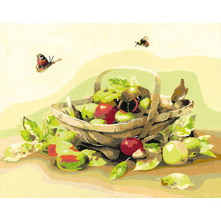 Painting by Number kit Mand met appels