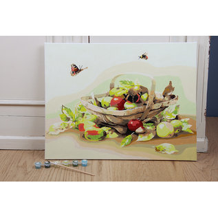 Painting by Number kit Mand met appels