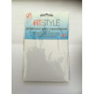 Restyle Reparatiedoek Nylon - wit