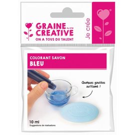 Kleurstof voor zeep 10ml blauw